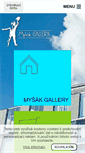 Mobile Screenshot of gallerymysak.cz